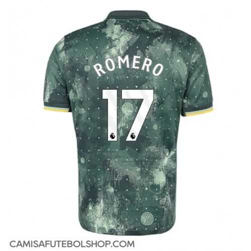 Camisa de time de futebol Tottenham Hotspur Cristian Romero #17 Replicas 3º Equipamento 2024-25 Manga Curta